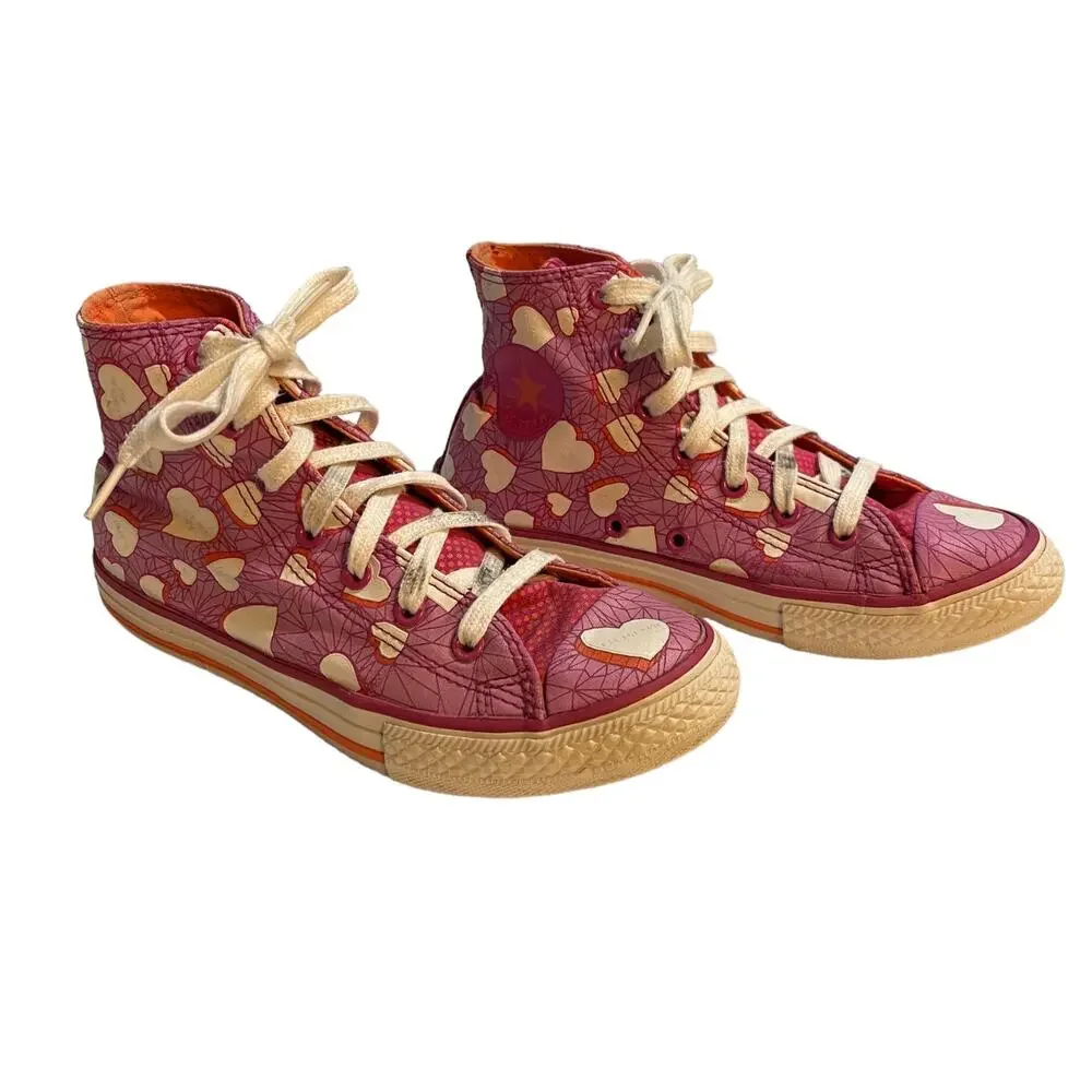 Converse pink high